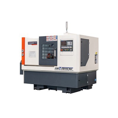 Yatay eğimli yatak tornası